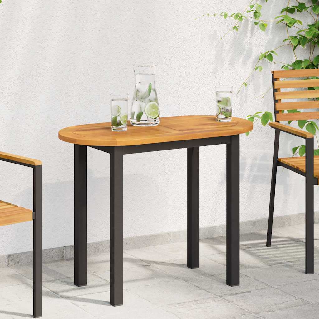 Massivholz Akazie Tischplatte 90x45 cm