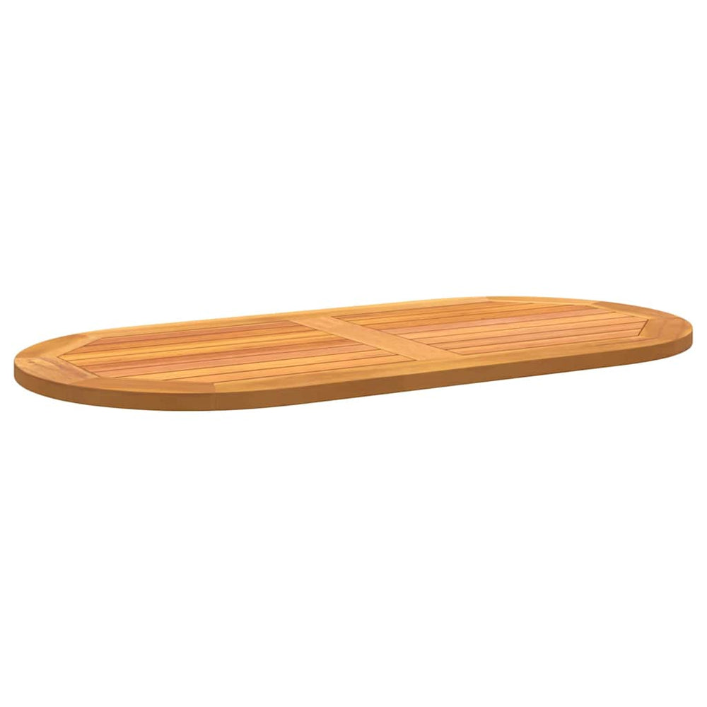 vidaXL Plateau de table huilé naturel 100 x 50 x 2 cm en bois d'acacia massif