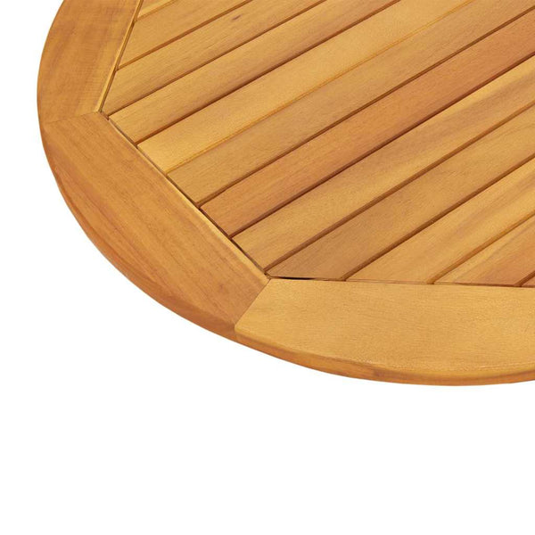 Akazie Tischplatte Massivholz 120x70 cm