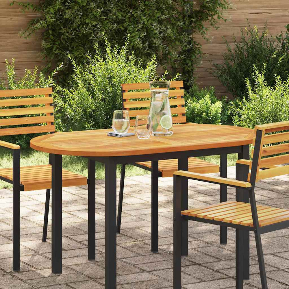 vidaXL Plateau de table huilé naturel 120 x 70 x 2 cm Bois d'acacia massif