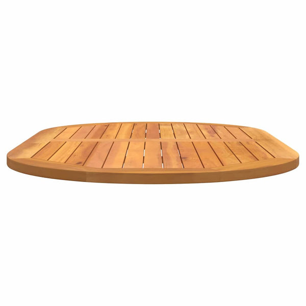 Akazie Tischplatte Massivholz 120x70 cm