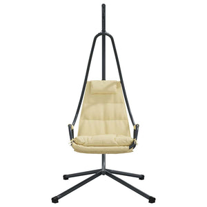 Hängesessel Beige Stahl 196,5 cm