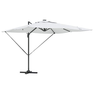 Sandfarbener Sonnenschirm, 286 cm