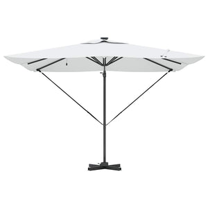 Sandfarbener Sonnenschirm, 286 cm