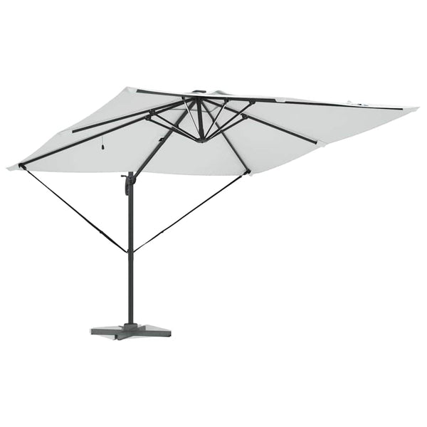Sandfarbener Sonnenschirm, 286 cm