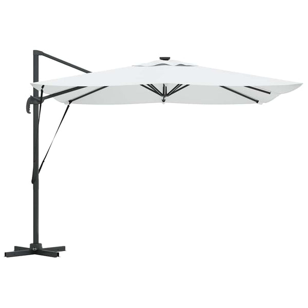 Sandfarbener Sonnenschirm, 286 cm