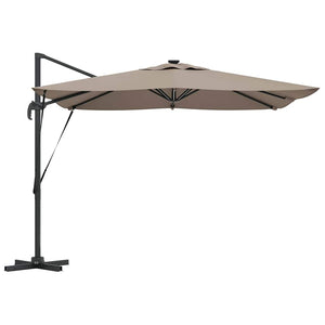 Taupe Sonnenschirm 286x284 cm