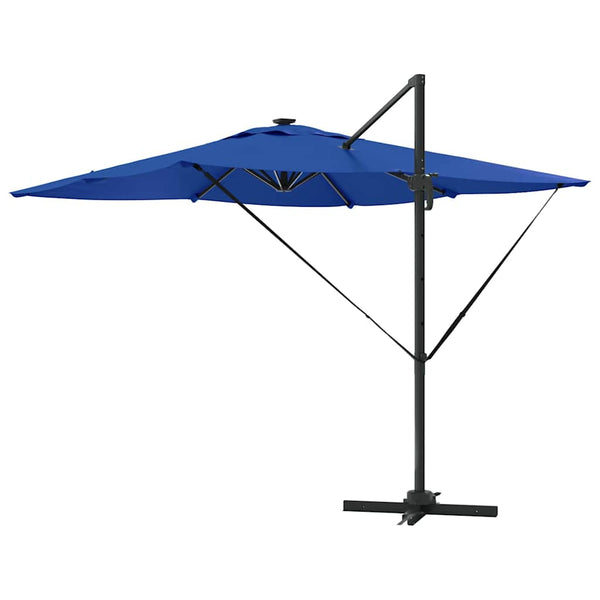LED Sonnenschirm Azure Blau 286x284 cm