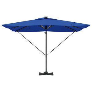 LED Sonnenschirm Azure Blau 286x284 cm