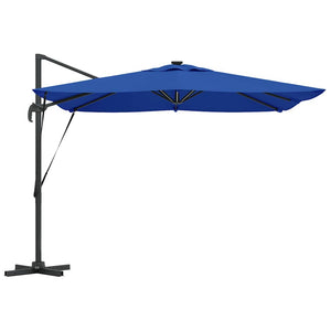 LED Sonnenschirm Azure Blau 286x284 cm