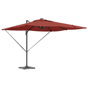 LED Sonnenschirm Terrakotta 286x284x270 cm