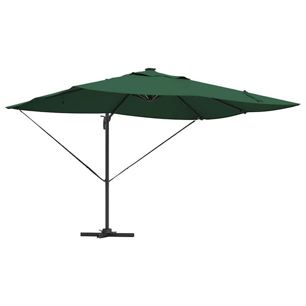 Grüner Sonnenschirm 352x251 cm
