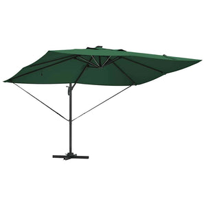 Grüner Sonnenschirm 352x251 cm