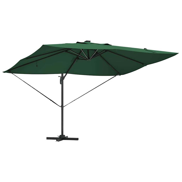 Grüner Sonnenschirm 352x251 cm