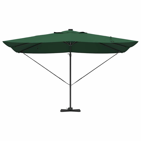 Grüner Sonnenschirm 352x251 cm