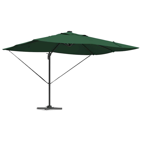 Grüner Sonnenschirm 352x251 cm