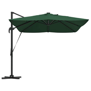 Grüner Sonnenschirm 352x251 cm