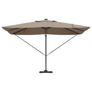 Taupe Sonnenschirm 352x251 cm