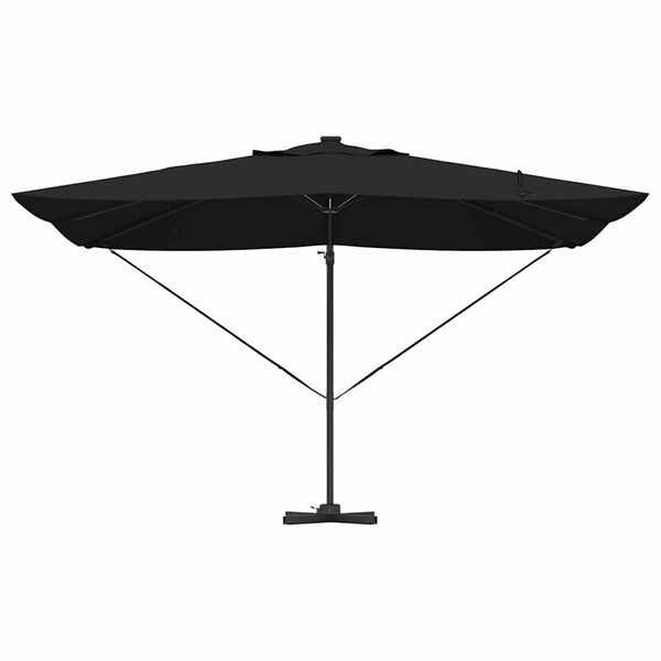 Schwarzer Sonnenschirm 352x251 cm