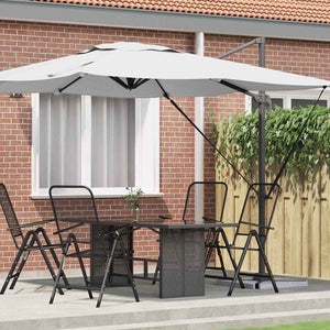 Beige Roma Sonnenschirm 286x284 cm
