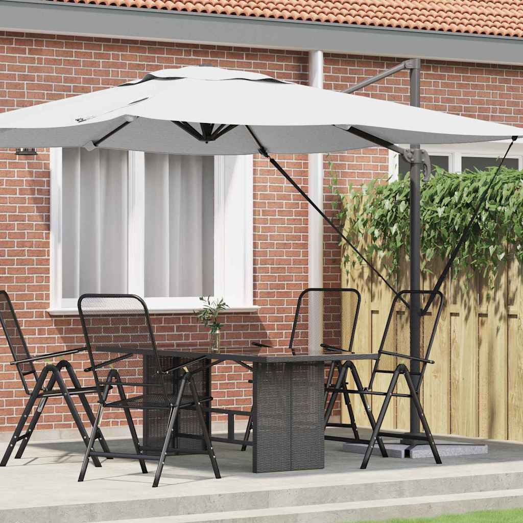 Beige Roma Sonnenschirm 286x284 cm