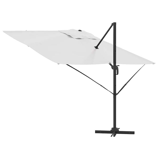 Beige Roma Sonnenschirm 286x284 cm