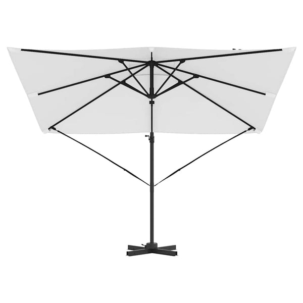 Beige Roma Sonnenschirm 286x284 cm