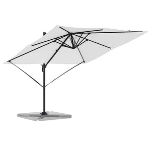 Beige Roma Sonnenschirm 286x284 cm