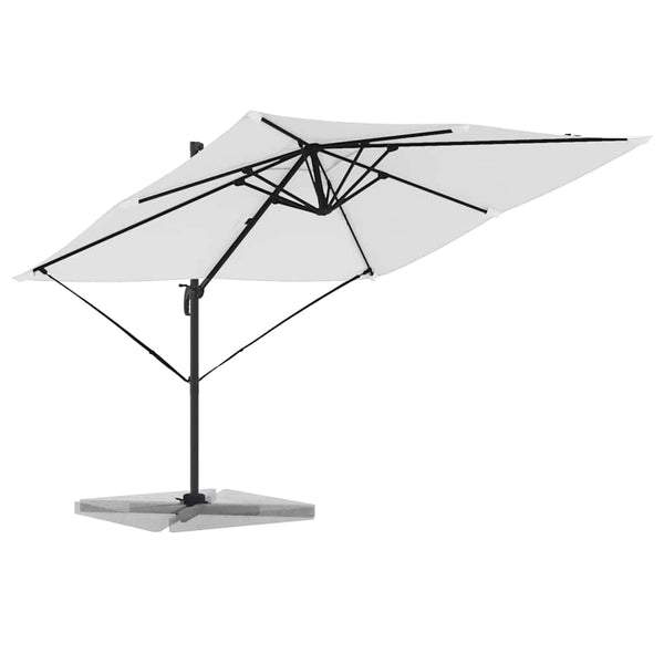 Beige Roma Sonnenschirm 286x284 cm