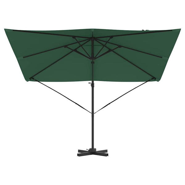 Grüner Roma Ampelschirm 286x284 cm