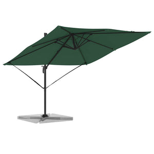 Grüner Roma Ampelschirm 286x284 cm
