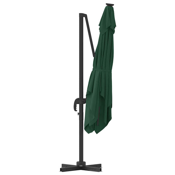 Grüner Roma Ampelschirm 286x284 cm
