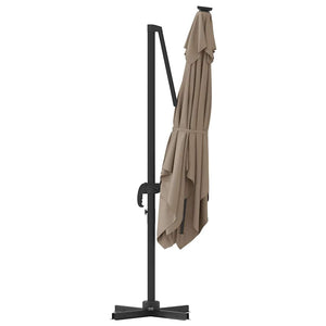 Taupe Roma Sonnenschirm 286x284 cm