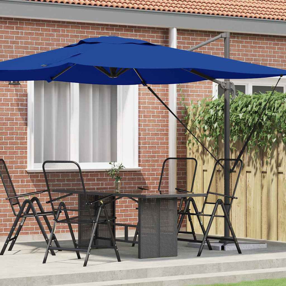Blauer Roma Sonnenschirm 286x284 cm