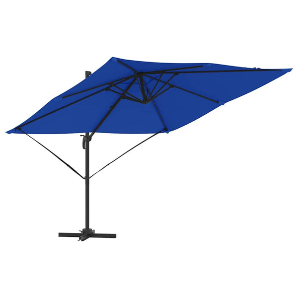 Blauer Roma Sonnenschirm 286x284 cm