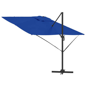Blauer Roma Sonnenschirm 286x284 cm