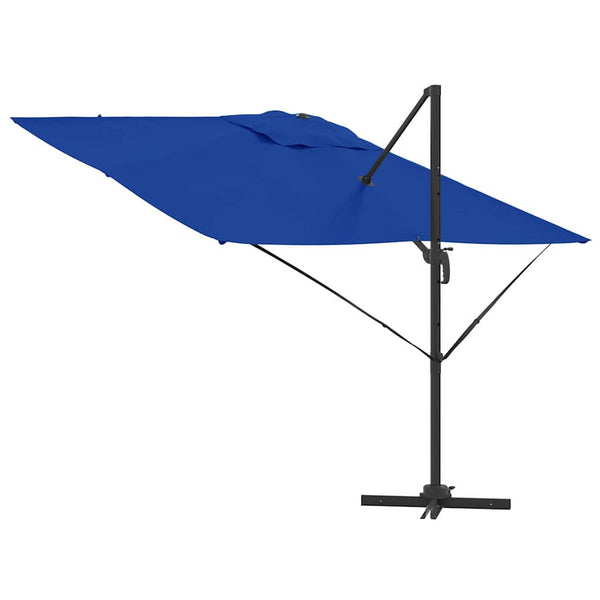 Blauer Roma Sonnenschirm 286x284 cm
