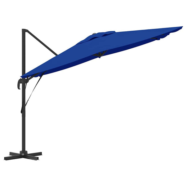 Blauer Roma Sonnenschirm 286x284 cm