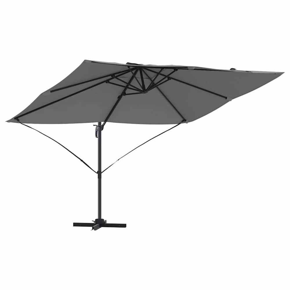 Anthrazit Sonnenschirm 351x250 cm