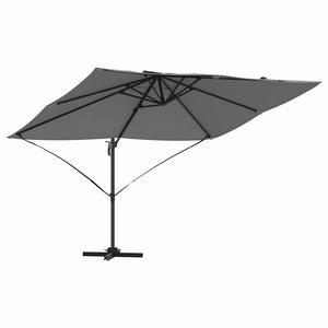Anthrazit Sonnenschirm 351x250 cm