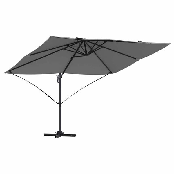 Anthrazit Sonnenschirm 351x250 cm