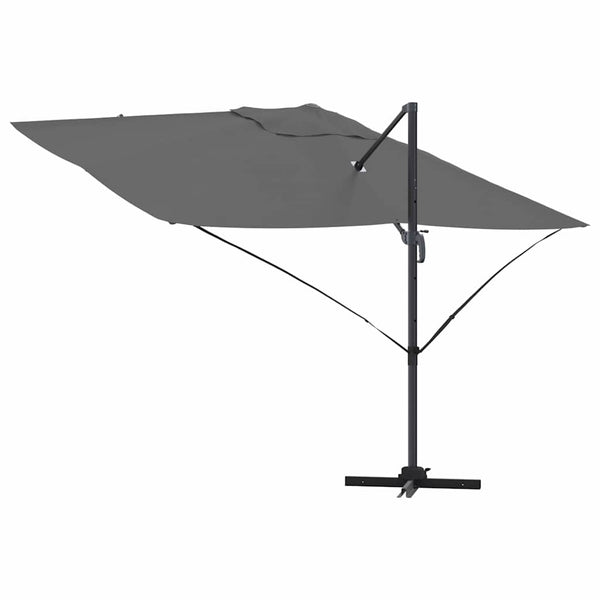 Anthrazit Sonnenschirm 351x250 cm