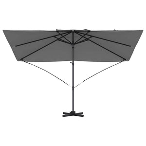Anthrazit Sonnenschirm 351x250 cm
