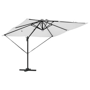 Beiger Roma Sonnenschirm, 286x284x270cm
