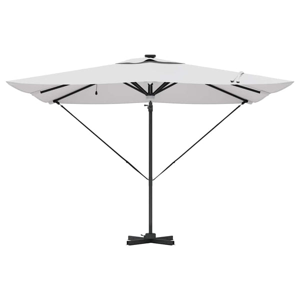 Beiger Roma Sonnenschirm, 286x284x270cm