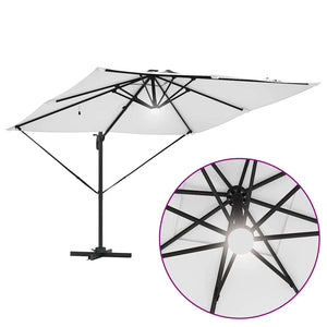 Beiger Roma Sonnenschirm, 286x284x270cm