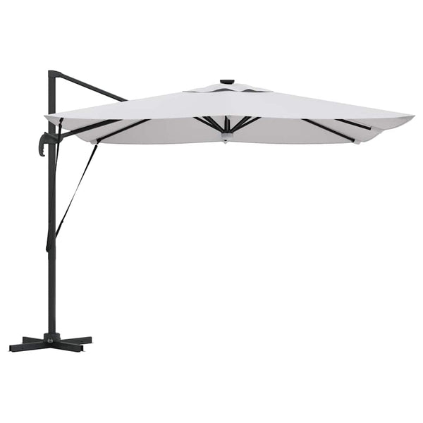Beiger Roma Sonnenschirm, 286x284x270cm