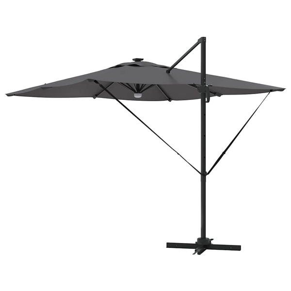 LED-Parasol Roma Anthrazit 286x284 cm