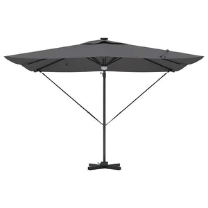 LED-Parasol Roma Anthrazit 286x284 cm