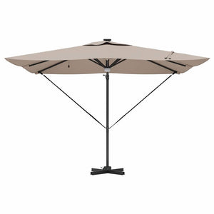 Roma Taupe Sonnenschirm, 286x284x270 cm